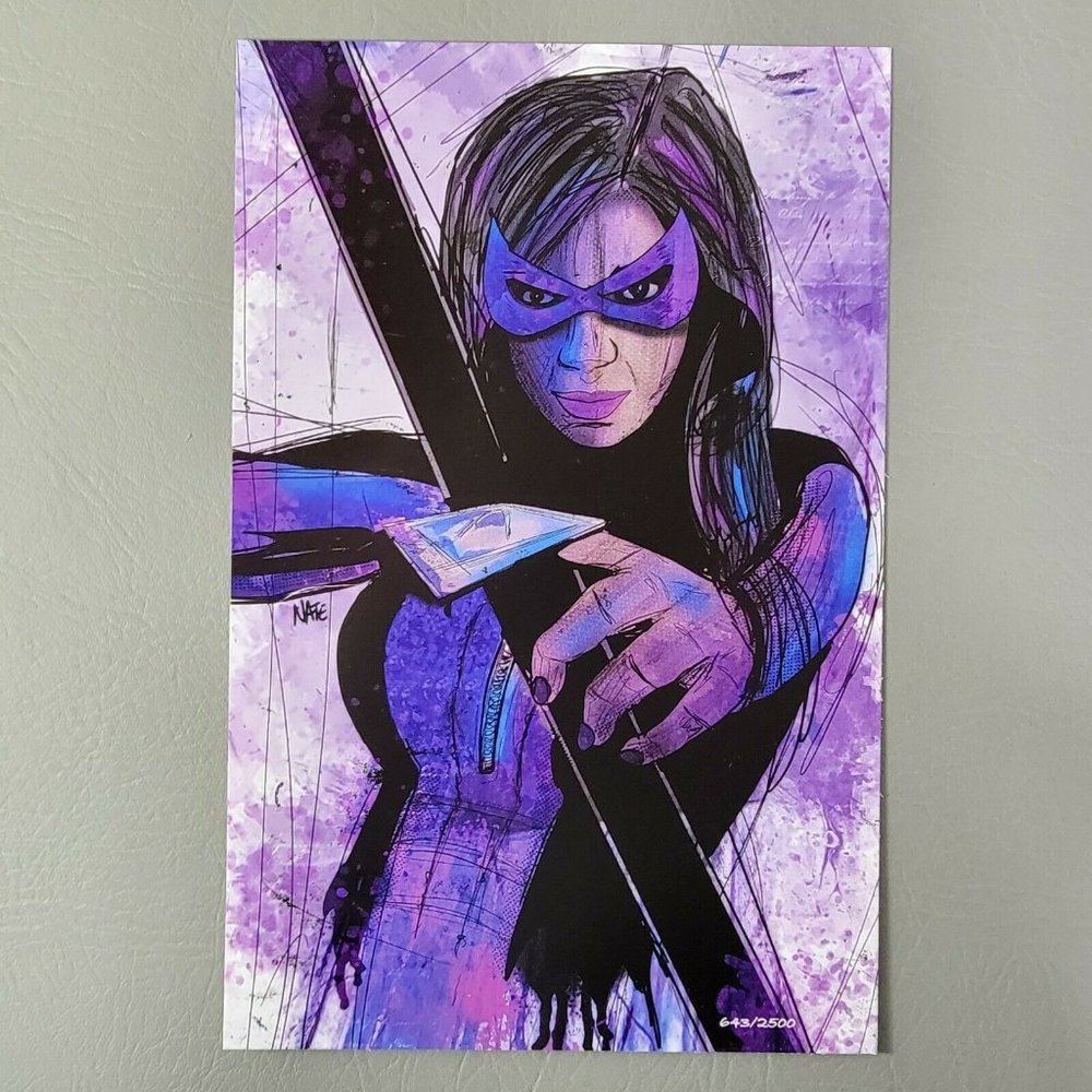 Kate Bishop Hawkeye Art Print Nate Johnson ComicTom 101 MMC Marvel 2021 NM